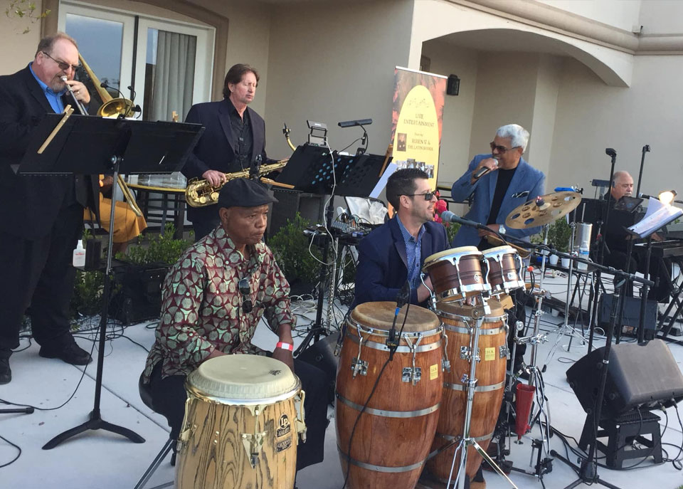 Ruben V and The Latin Sounds Live music in Temecula