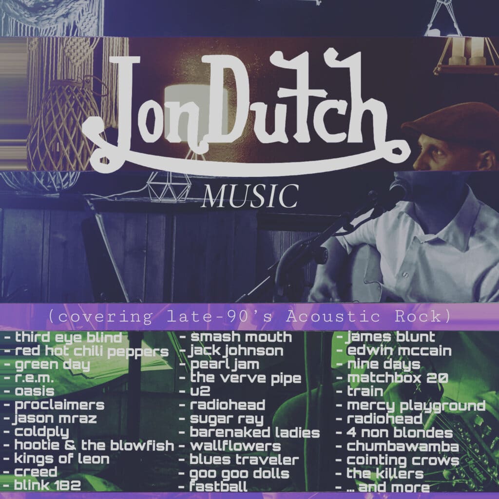 JonDutchMusic Temecula Entertainment